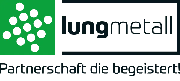 Lungmetall Logo mit Claim 1