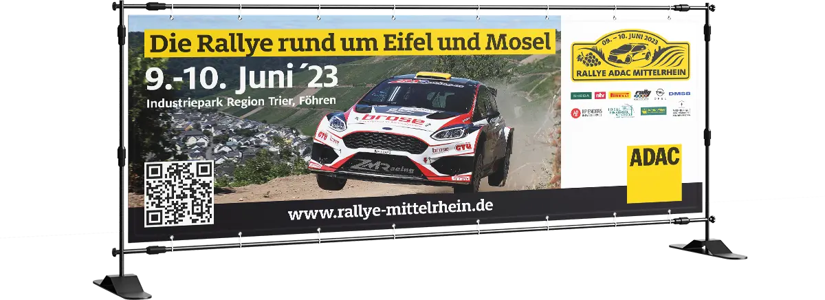 Banner Rallye ADAC Mittelrhein