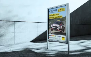 Plakat Rallye ADAC Mittelrhein