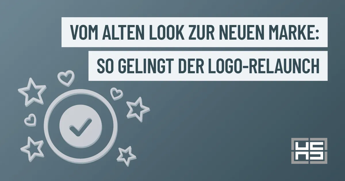 logo-relaunch Grafik zeigt einen erfolgreichen Logo-Relaunch