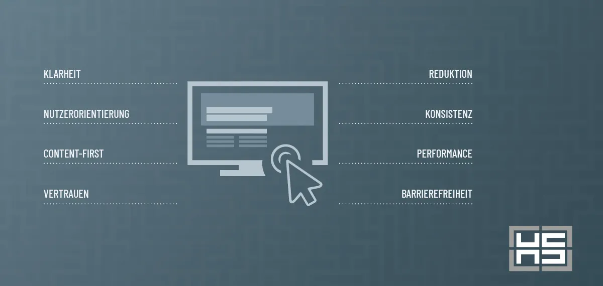 website-redesign-trends-faktoren Grafik stellt die Faktoren für Website Redesign dar