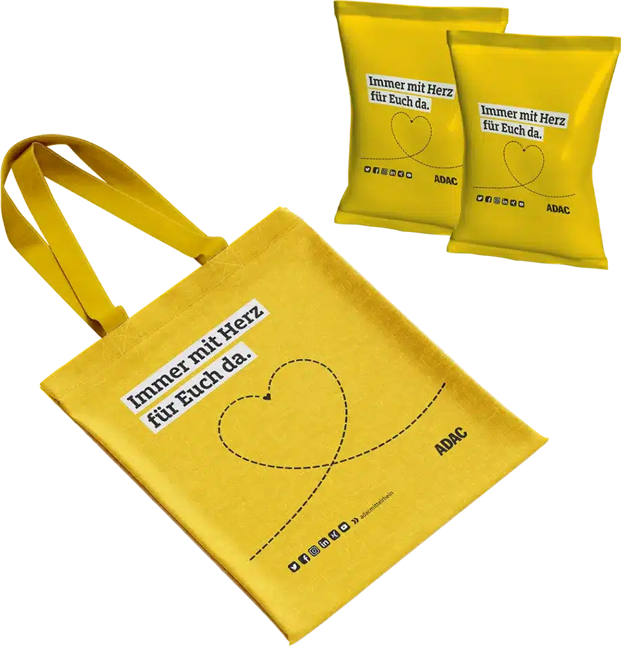 print-design-koblenz-giveaways Print Design umgesetzt auf Tasche und Fruchtgummiverpackung
